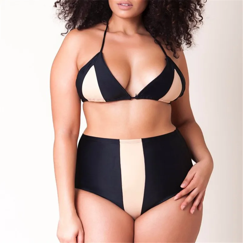 

Sexy Striped One Piece Large Swimsuits Body Closed Plus Size Swimwear Female Bathing Suit For Pool Beach Women's Swimming Suit