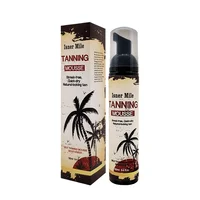 

Isner Mile streak-free quick-dry natural- looking tanning mousse for skin tanning