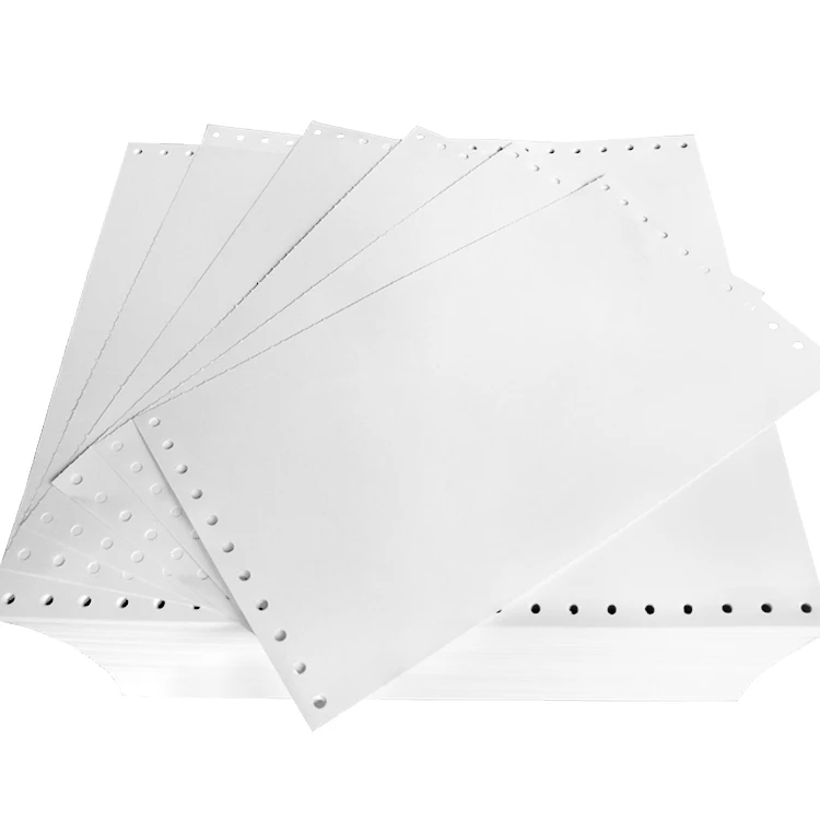 
The factory produces and sells white office paper in two equal parts carbon-free paper printing a4 aliquot paper 