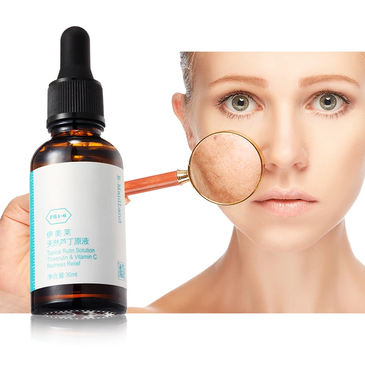 

Original natural Rutin Solution Redness Relief face skin care serum essence sensitive skin private label oem for sensitive faces