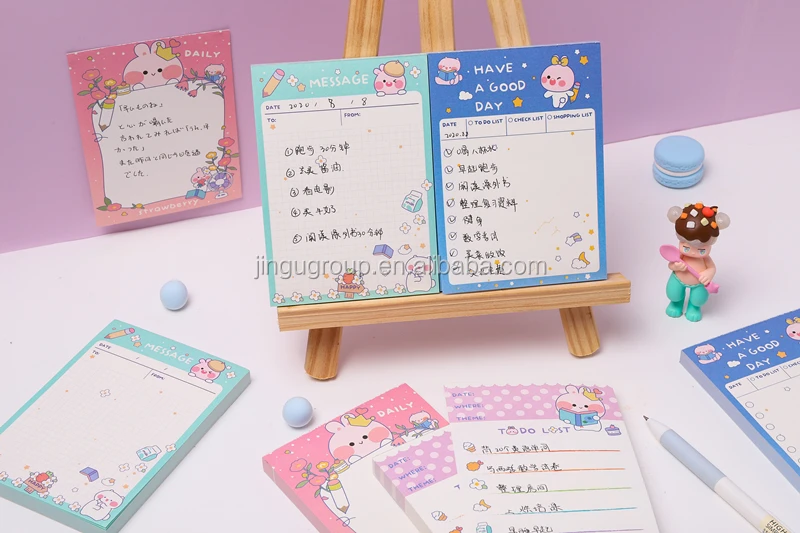 Cute Kawaii Funny Mini Notepad Memo Pad Notebook Wholesale Cute