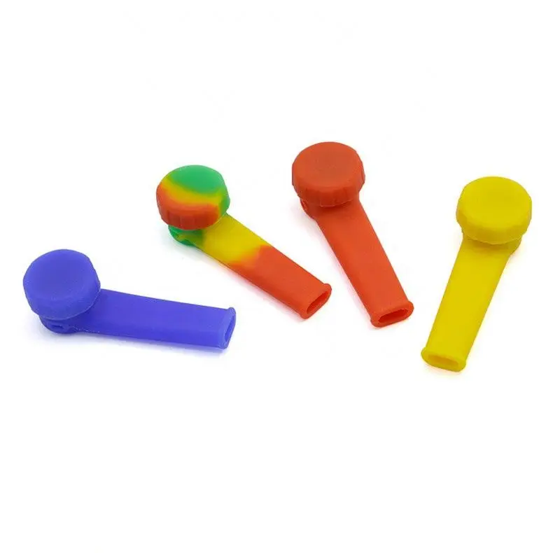 

2021 Silicone Portable Mini Color Eco-friendly Pipe, Picture