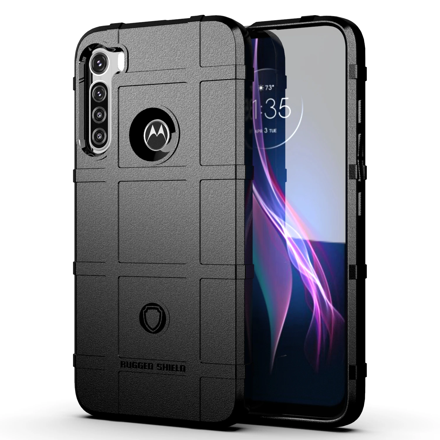 

Anti-fall 360 shockproof tpu mobile phone case for Moto One Fusion plus back cover, 4colors