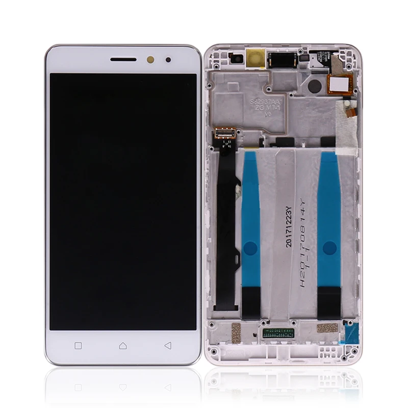 

Hot Sale LCD With Digitizer For Lenovo K6 LCD Display Touch Screen For K6 Power Assembly Replacement With Frame, Black,white,gold