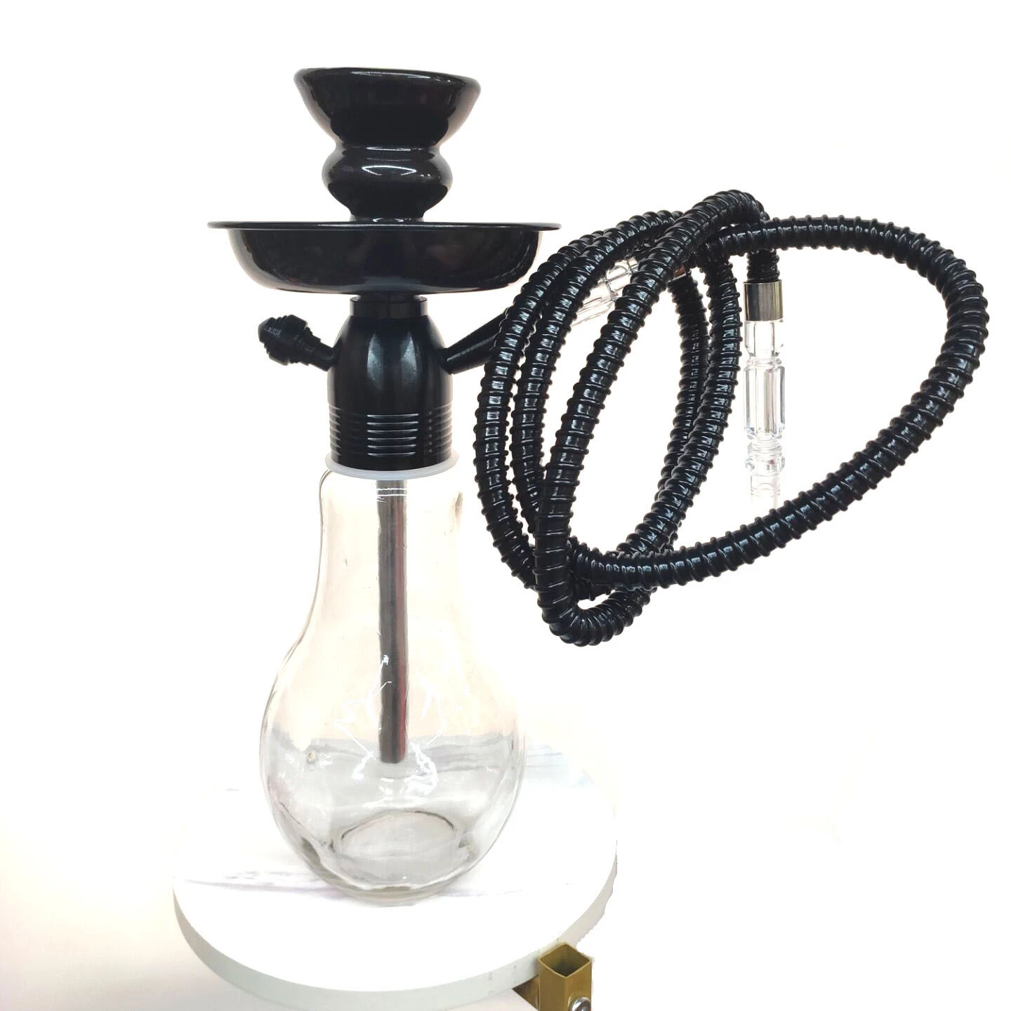 

New Design Bulb Small Shisha Mini Pocket Hookah, Black/blue/green