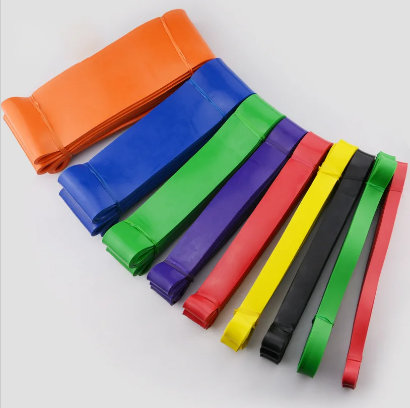 

Resistance loop band 208 cm Latex band loop, Black red green blue yellow