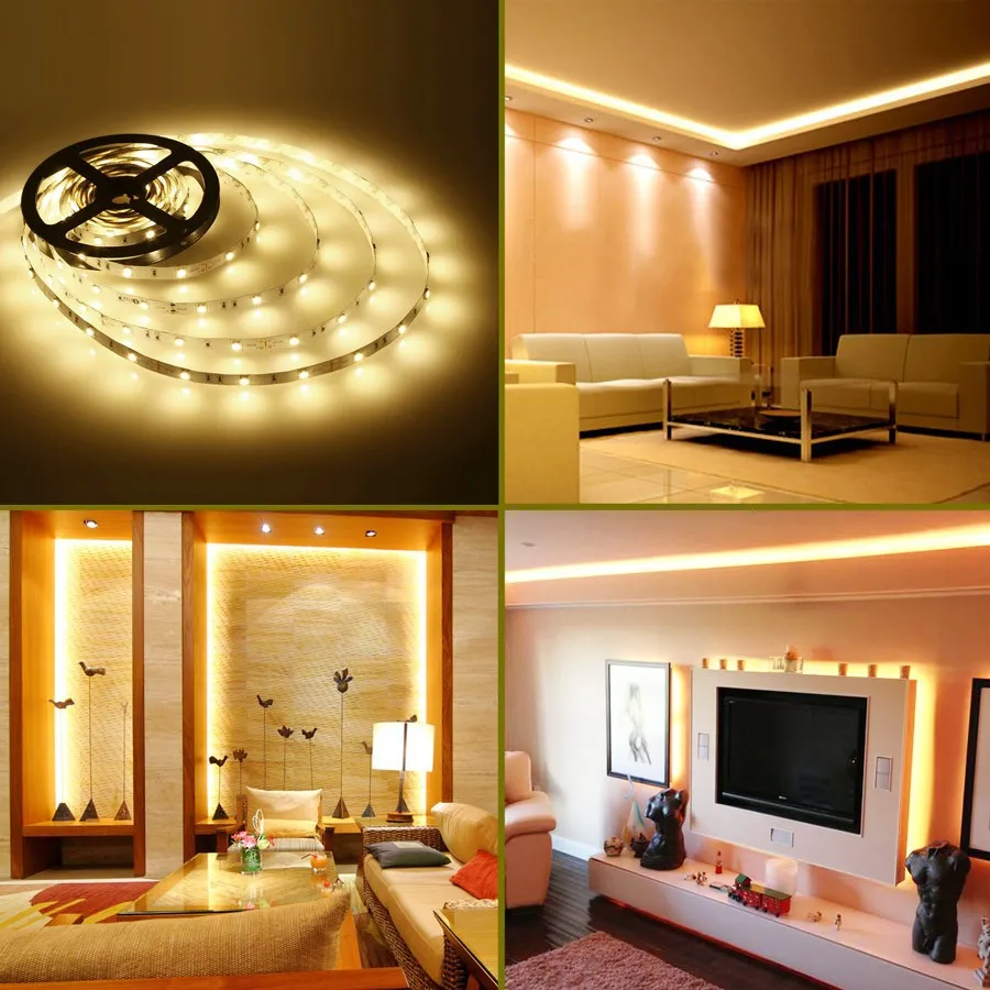 WIFI Smart Remote Control LED Strip with RGB / RGBW 16 Million RGB Color, Music Sync, for Bedroom Kitchen Cabinet TV Party (16.4