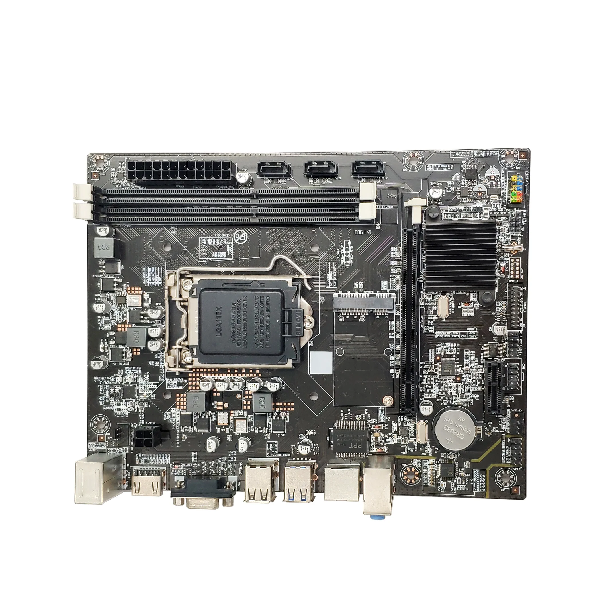 

With IO Motherboard OE H61 V1.3 Dual Channel 2*DDR3 H61 Motherboard H61 LGA 1155 mainboard