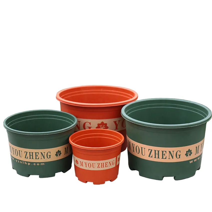 

All sizes 1,2,3,5,7,10,14,15,20 gallon plastic nursery pots plastic flower pot, Black