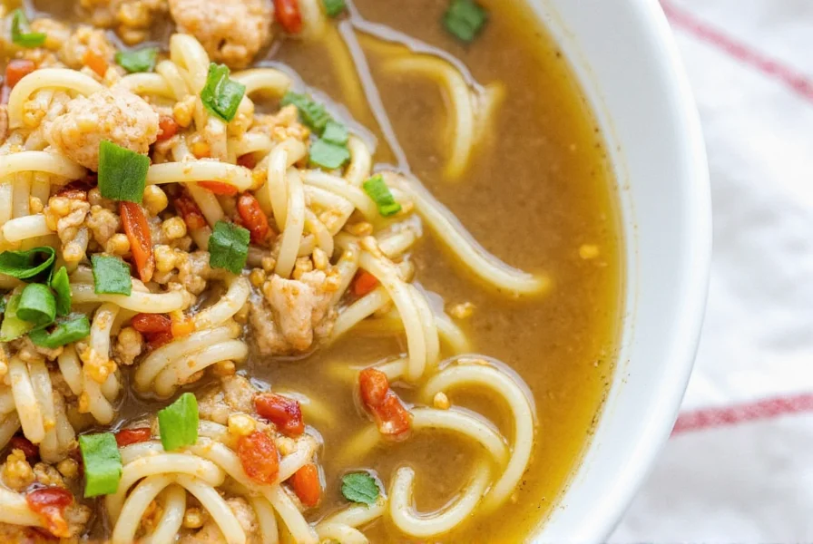 Steaming Chicken Noodle Soup