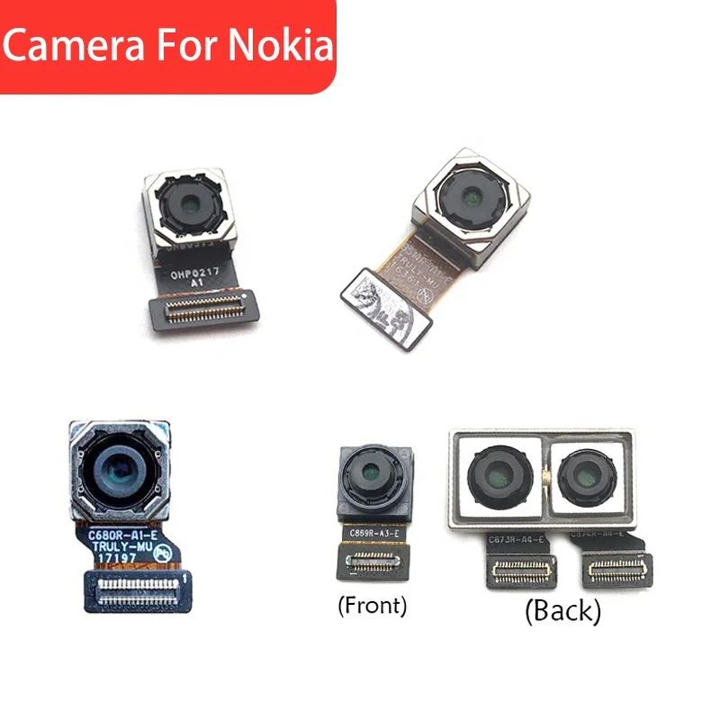 

Back Rear Camera Module Flex Cable And Front Facing Camera Replacement For Nokia 5/6/7/6.1/7.1/5.1 Plus X5/6.1 Plus X6
