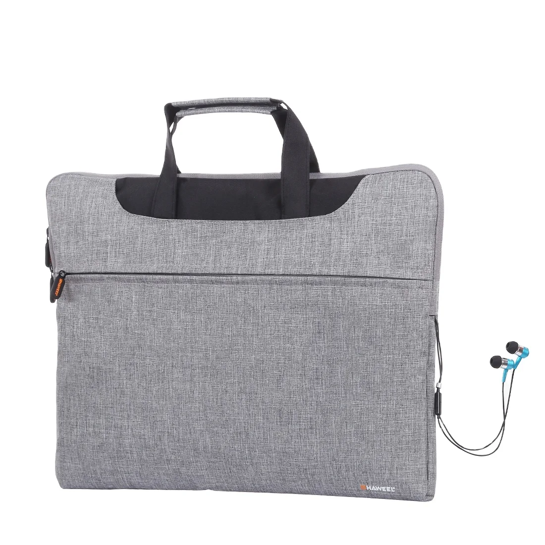 

16 inch Laptop Handbag OEM Zipper Briefcase Carrying Bag For Macbook Pro Multi-color women bags, Black grey blue purple