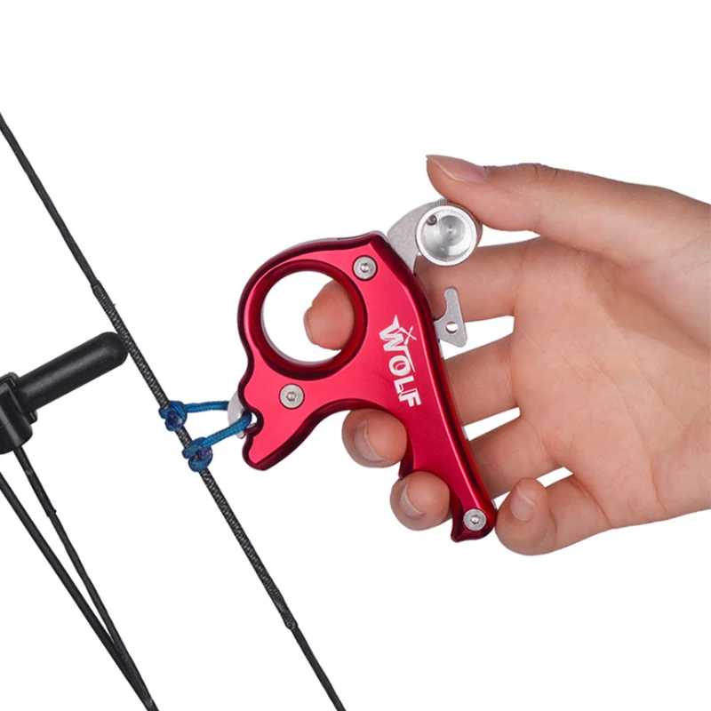 

3 Finger Stainless Steel Archery Release Aid Compound Bow Release Pliers Archery Arrows and Bow Release
