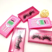 

Customized own brand lashes box 3d mink 25mm eyelashes handmade siberian dramatic 25mm mink lashes with box