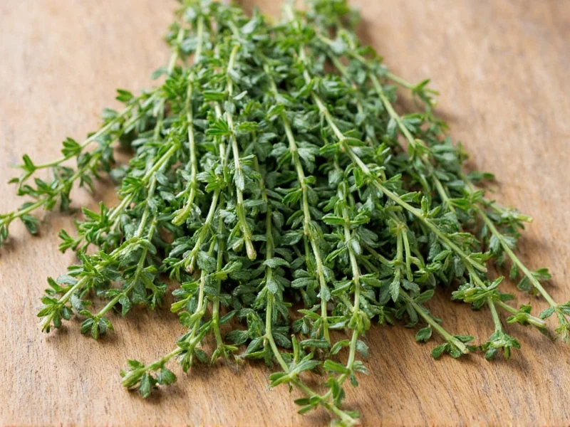 Dry Thyme to Fresh Conversion: Exact Measurements & Tips