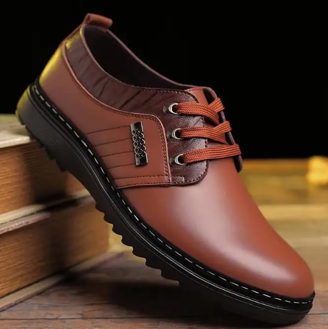 

YK1360A Men business shoes classic British leather shoes large size men shoes