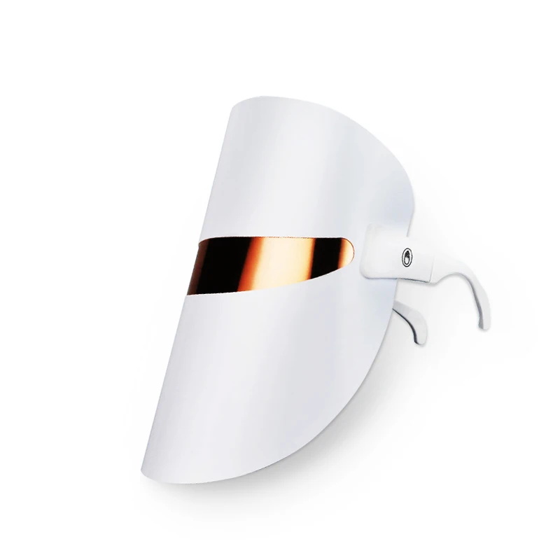 

Silicone And Fabric Material Super Soft Rechargeable 3 Led Colors SPA PDT Beauty Therapy Light Face Led Facial Mask