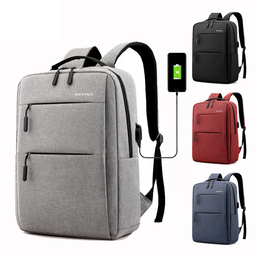 

Large Capacity Multifunction Nylon Usb Charger Backpack Anti Theft Smart Laptop Backpack Bag With Usb Charging Port