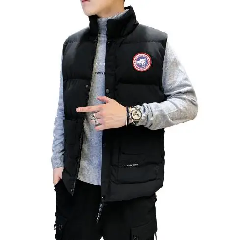 

2022 similar canada of goose logo new custom print mens trench coat jacket outdoor hoodie down vest lightweight puffer vest