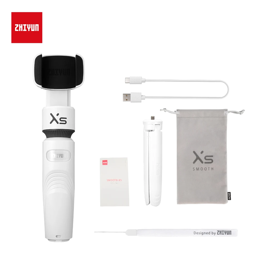 

In stock ZHIYUN SMOOTH XS Phone Gimbals Selfie Stick Handheld Stabilizer Palo Smartphones for iPhone Huawei Xiaomi Redmi Samsung