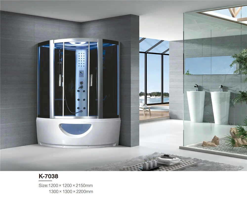 JOININ morden design bathroom  steam shower room self-closing bath screen shower cabin 7038