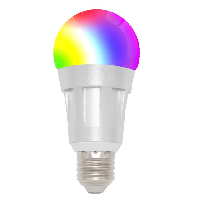 Smart WiFi Alexa Light Bulbs LED RGB Color Changing Bulbs A19 E26 Multicolor Compatible with Alexa IFTTT and Google Home