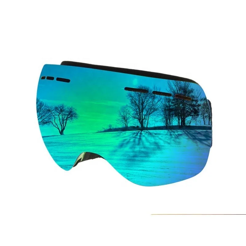 

OEM Fashion Hot Sales Ski Goggles Anti-scratch and Anti-fog Skiing Goggle Ultraviolet-proof ski goggles