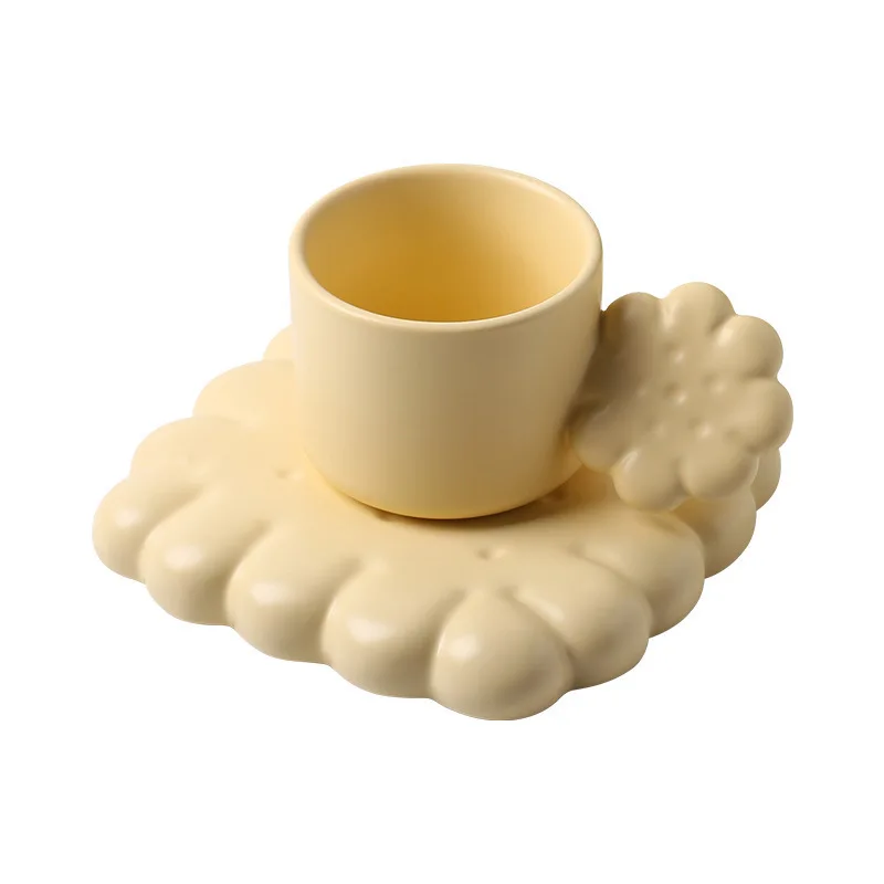 

HY Creative biscuit ceramic mug home high-value drinking coffee cup