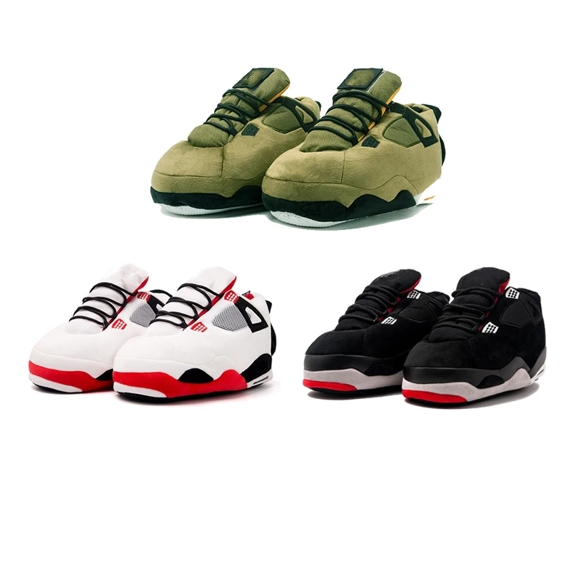 

Warm ladies Indoor Jordan Plush Slippers