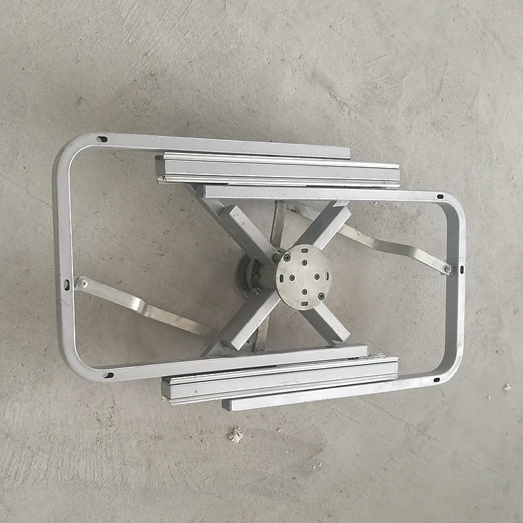 Transformable Furniture Round Table Convertible To Square Table