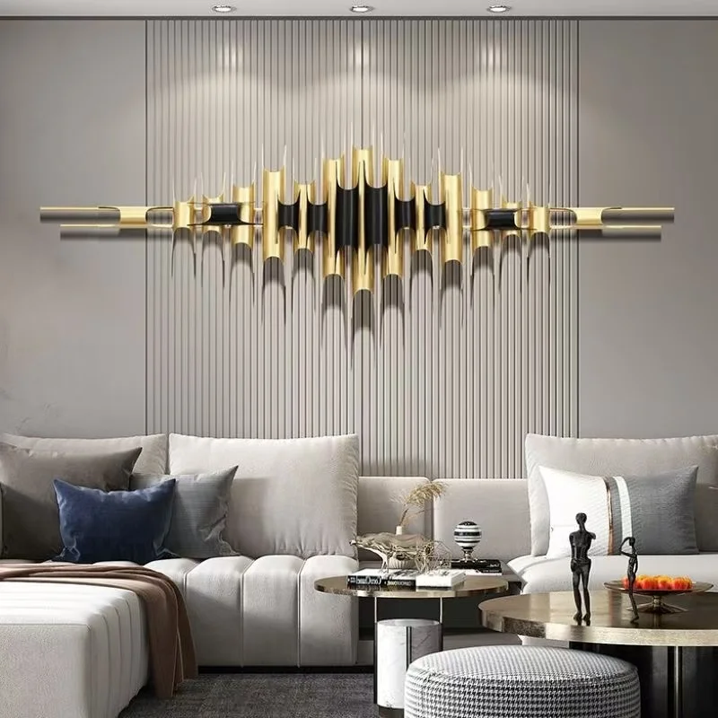150*77*3.5cm Home Wall Art Home Decor Metal Decoration Indoor Wall Hanging Art Iron Decor for Living Room
