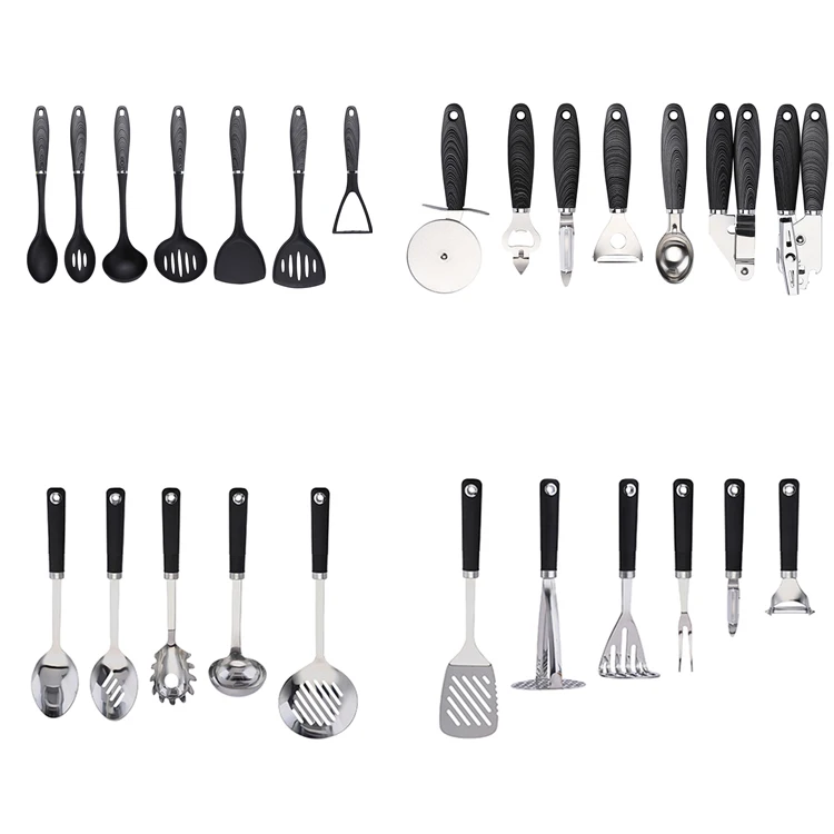 11 Pieces Set Of Kitchen Utensil With Wall Hanger Kitchen Utensil