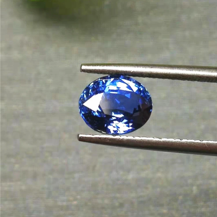 

Sri Lanka Precious Gemstone Wholesale 2.55ct Natural Unheated Blue Sapphire Loose Stone, Cornflower blue