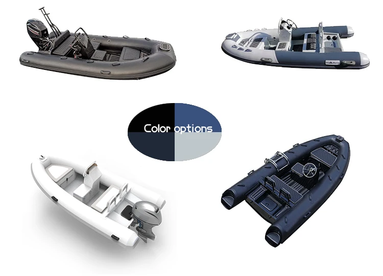 12ft Aluminum Rhib PVC/Hypalon Orca Rhib360 Inflatable Sport Boats for ...