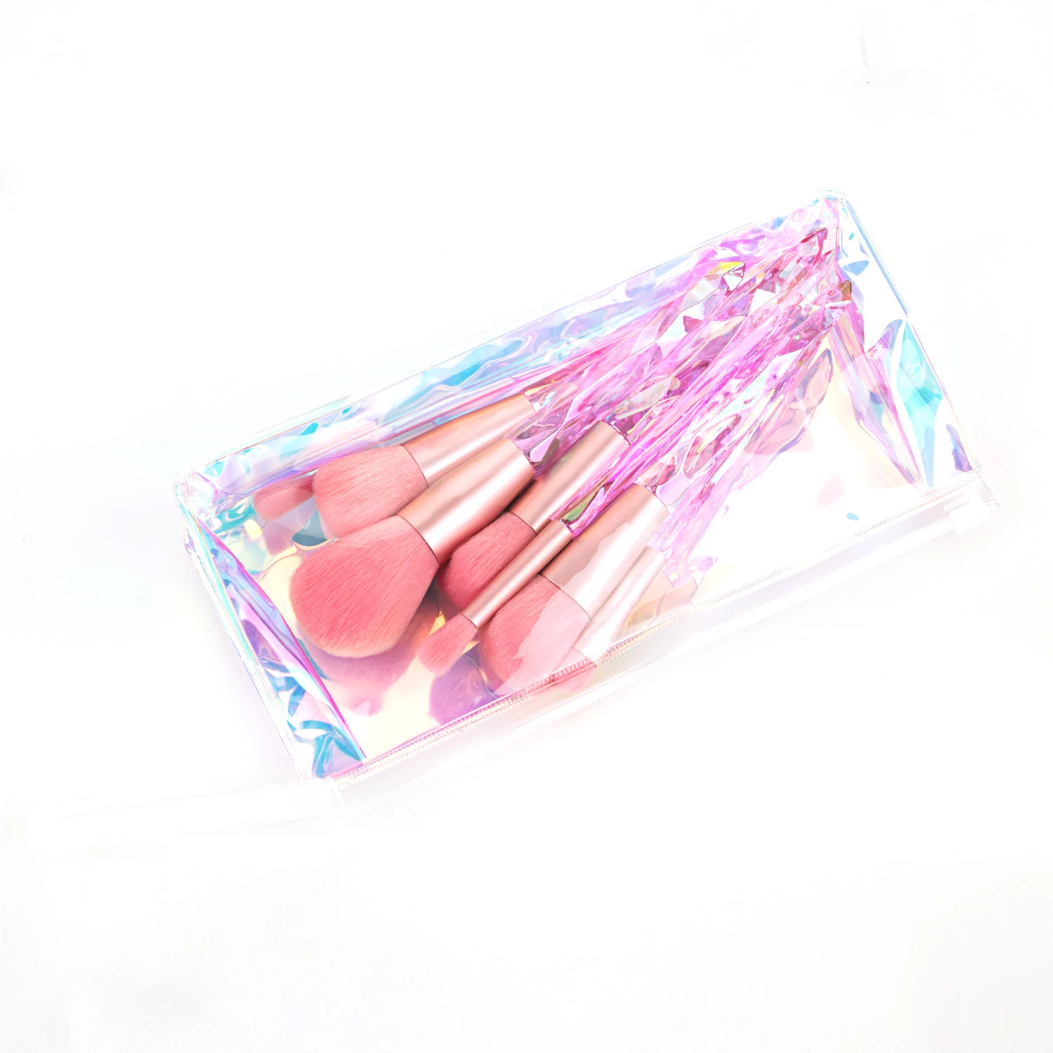 

Glitter Crystal Makeup Brush Set Diamond Highlighter Brushes Make Up Brush 10pcs Set