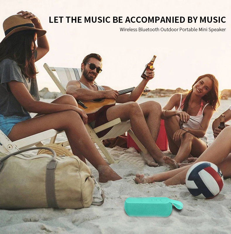 TWS Waterproof Speakers Bluetooth Wireless Home Theatre System Speakers Bluetooth with Radio - ANKUX.COM