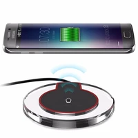 

Universal Fantasy Qi Wireless Charger With LED Light for iPhone Samsung Mobile Phone K9 Crystal Wireless Charger
