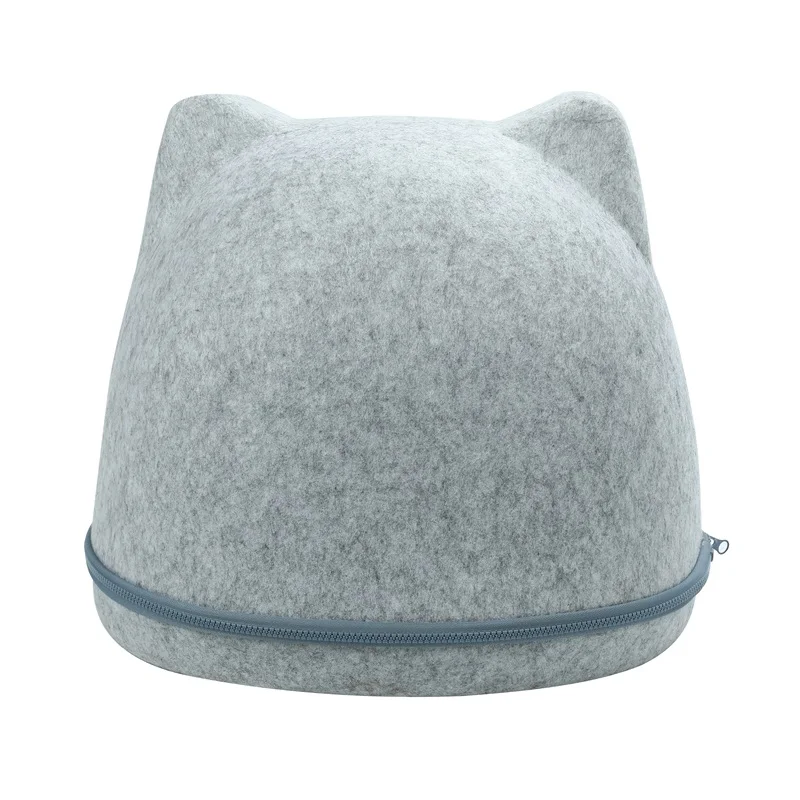 
lovely felt pet dog cave house dog bed catnest 