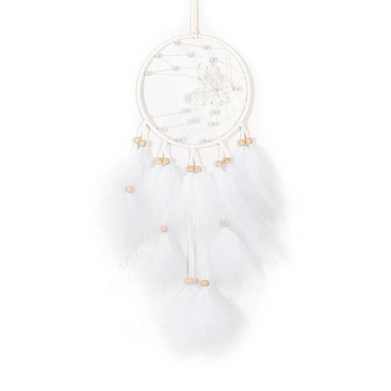 

High Quality Handmade Home Crafts Ornament Gift White Dream Catcher