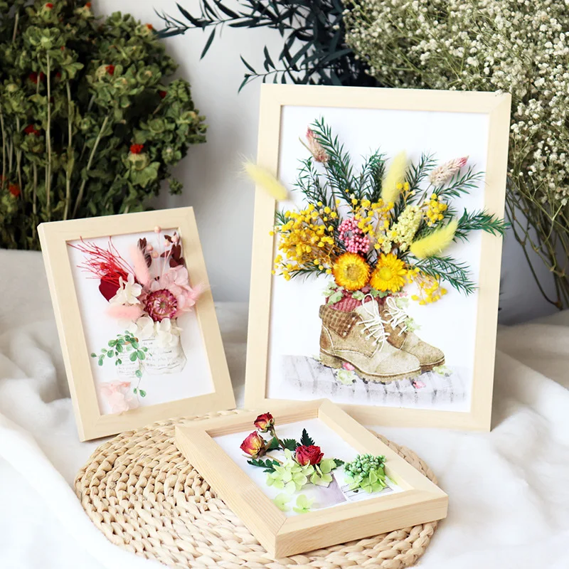 

R058 Dry Flowers Natural Flowers Artificial Pack For Wood Frame Photo Frame Decor Diy Flower Photo Frame