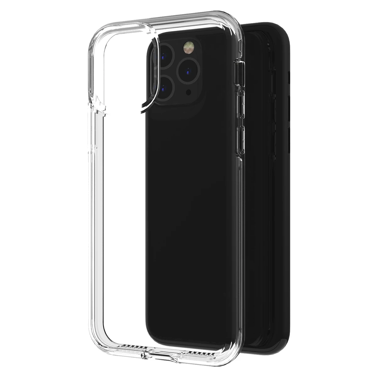 

OEM Custom Printed Transparent Mobile Back Cover Clear Cell Phone Case For iPhone 11 Pro Max 12 Mini 13, Transparent tpu+pc