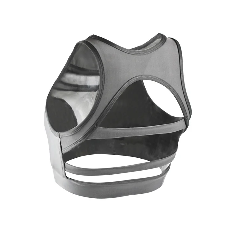 

2021 Wholesale new muscle nation sport workout set sexy strappy sports bra