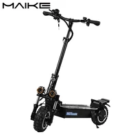 

New arrival Maike MK8 adult 1600W*2 offroad foldable off road 3200W dual motor electric scooter