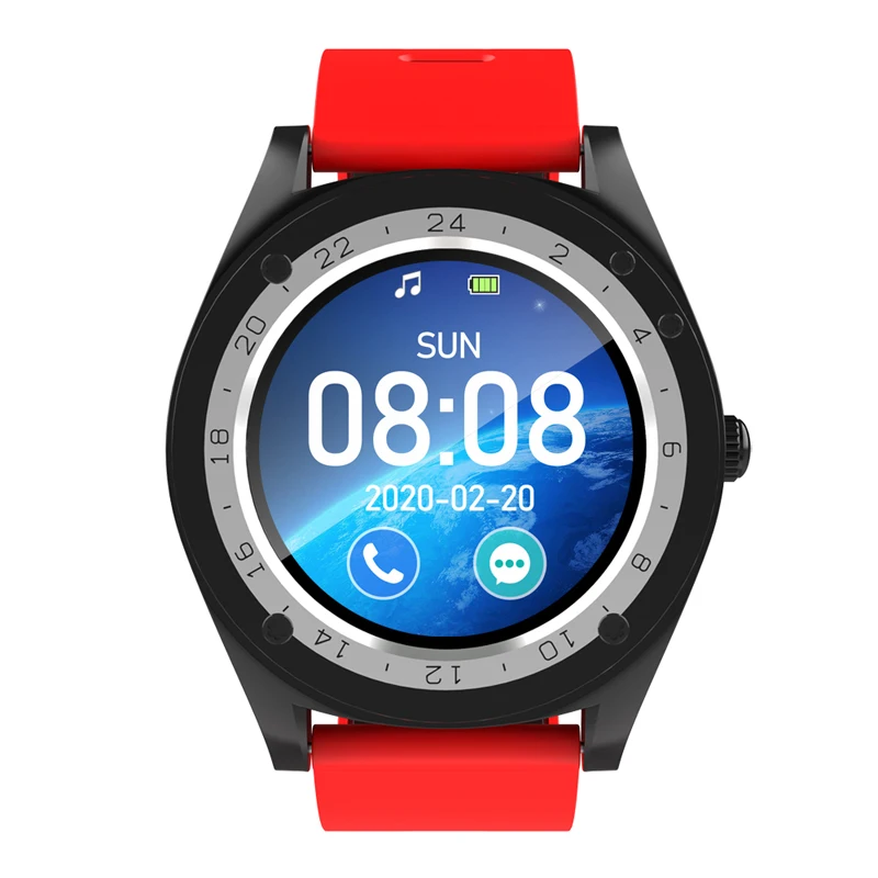 

2020 M10 Sport Blood Pressure Smart Watch with Sim Card Slot Camera
