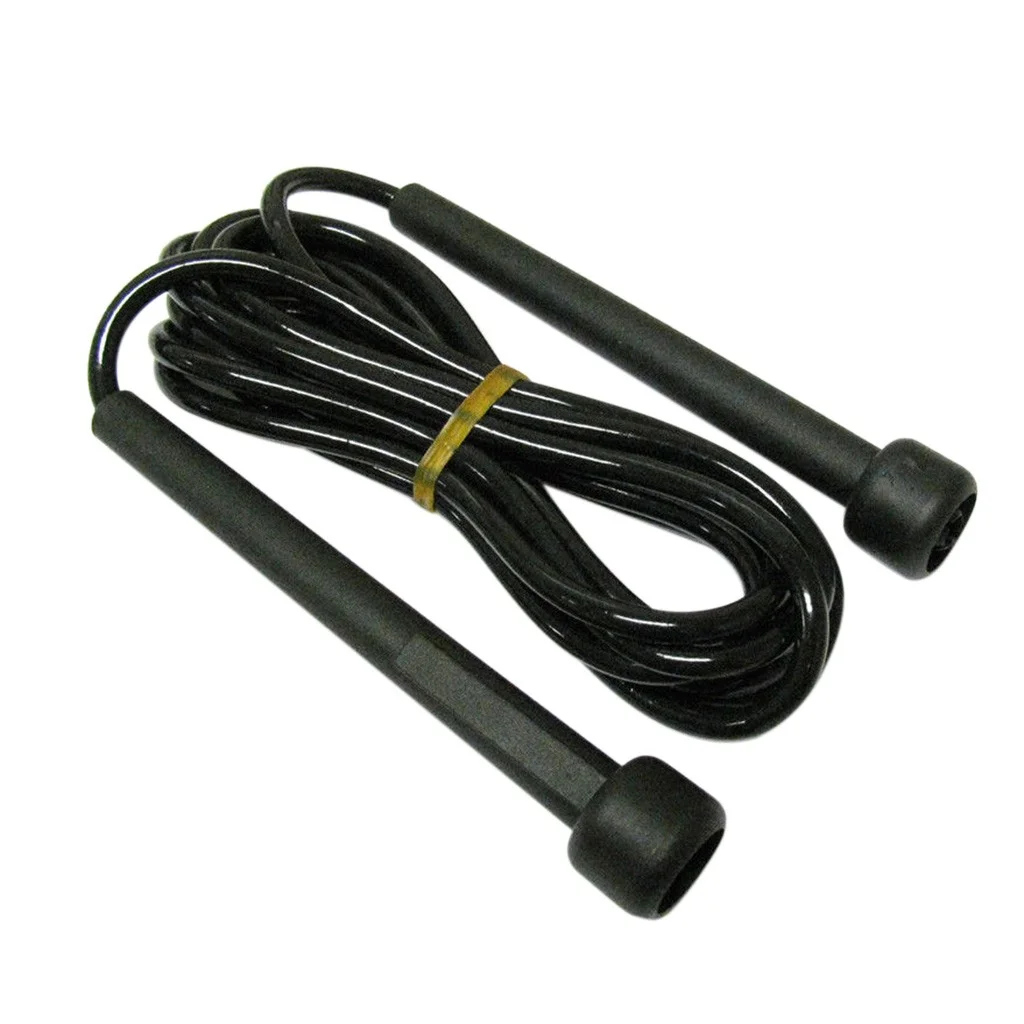 

Cross Fit Training Sports Exercises Handle Adjustable Fast Speed Cable Steel Skipping Ropes, Black, red, green, blue, yellow, orange, pink