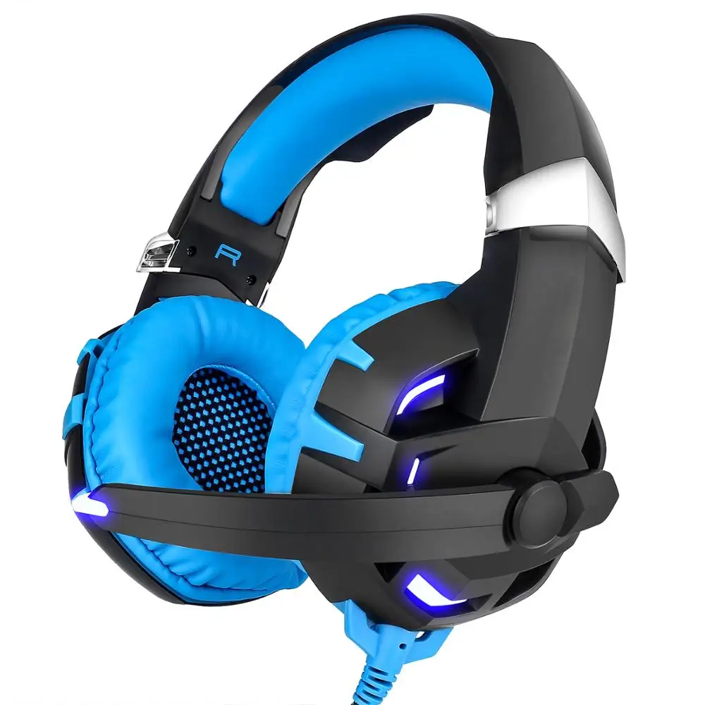 

Headphones USB Headset 7.1 Channel Sound Stereo Gaming Headphone with Microphone LED Light for Computer Laptop
