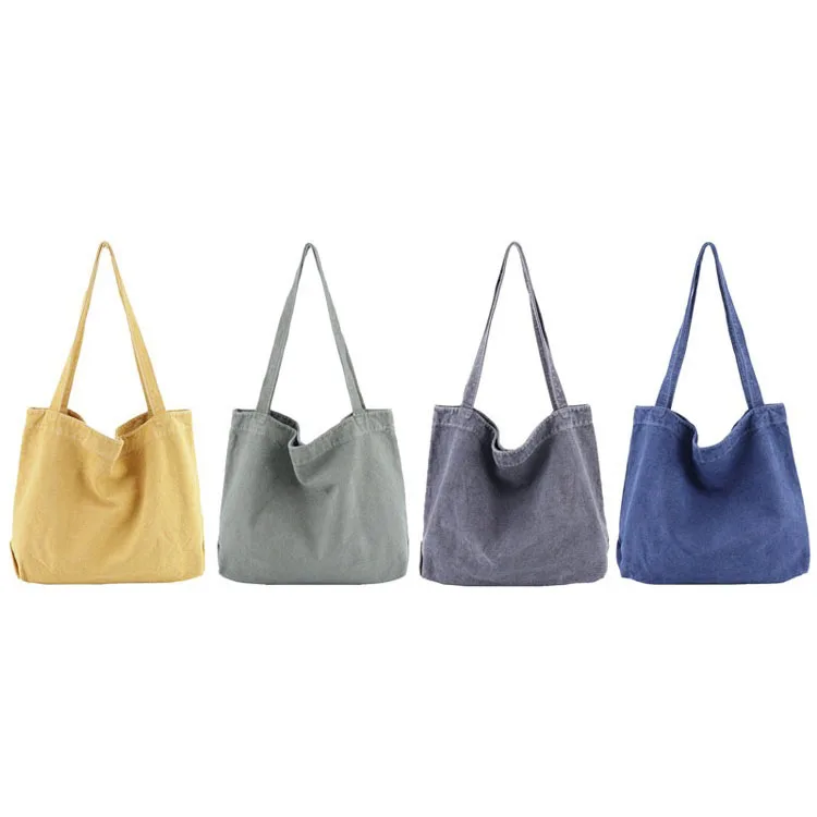 

promotion Foldable Shopping Cotton canvas japanese bag printed canvas tote bag customized, Yellow, green, blue, gray