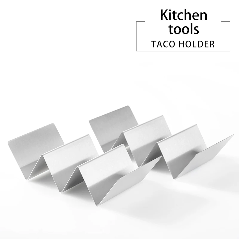 

Stainless Steel Taco Holders Stand