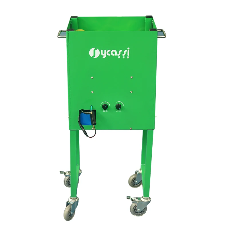 

Tennis server trainer tennis throwing machine intelligent ball feeder, Green