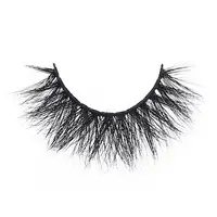 

New styles 3d mink eyelashes soft strong cotton band Bulk 3D Mink Strip Eyelashes